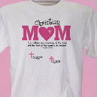 Christian Mom Personalized T-Shirt
